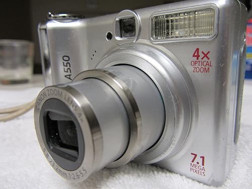 Canon PowerShot A550 7.1MP Digital Camera with 4x Optical